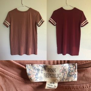 Bundle of Pink Republic shirts